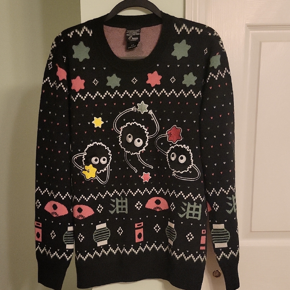 NWOT Box Lunch Spirited Away Sweater Sz:Lg